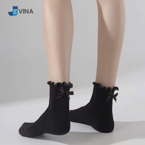 Calcetines de Yoga y Pilates para Mujer, con Lazo en los Dedos, Colores Pastel, Personalizados, Ecológicos, de Spandex, con Estampado Digital, Venta al Por Mayor - Product Image 2