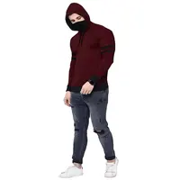Men's Polyester Cotton Sports Hoodie, Custom Sweatshirt
