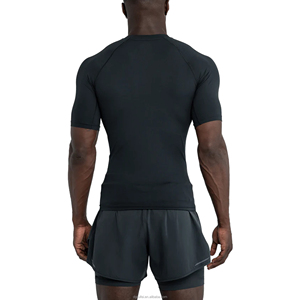 Men's Slim Fit 190 GSM <b>Compression</b> <b>Shirts</b> Quick Dry Tights Long Sleeves <b>Shirts</b> Quick Dry Top quality - Product Image 4
