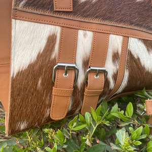 Sac à main en cuir de vachette pour femme, style tendance, deux sangles, fermeture à lacets, imperméable, respirant, haute qualité, personnalisable - Product Image 6