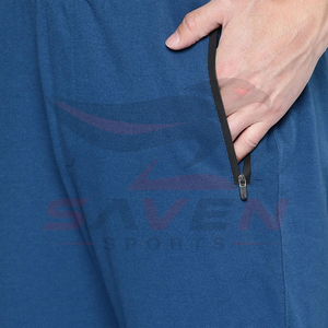 Ensemble de survêtement sportif pour homme, personnalisable avec logo, en polyester respirant, idéal pour la gym, le fitness et la course à pied - Product Image 6