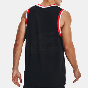Débardeur de sport pour homme, extensible, respirant, séchage rapide, polyester/coton, pour la gym, l'exercice et la musculation - Product Image 5