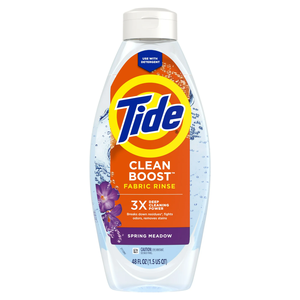 Tide Deep Cleansing Fabric Liquid Rinse avec 3X Odor Power, senteur Prairie printanière, 48.00 oz - Product Image 2