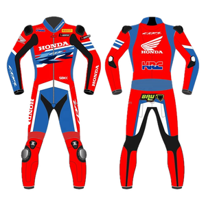 Costume de motard costume de course de moto en cuir sur mesure équipement de moto vêtements de pilote hommes motogp2025 protection - Product Image 3