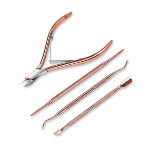 Best Sellers Professional Precise and Reliable Tools for Skin Nail Cuticle Nipper With Pusher Expert <b>Manicure</b> and Pedicure - Product Image 2