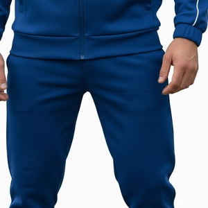 Custom High Quality 100% Cotton Embroidered Patch Logo <b>Tracksuit</b> Set Vintage Style Sweatpants And Hoodie <b>Tracksuit</b> - Product Image 6