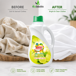 Detergente Líquido para Ropa Lemon Power Gel |   Limpiador de Telas Ultra Blanco de Alta Espuma |   Lavado Semiautomático OEM Marca Privada a Granel - Product Image 5