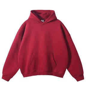 Hoodie surdimensionné imprimé numériquement, en molleton 100% coton lourd, unisexe - Product Image 1
