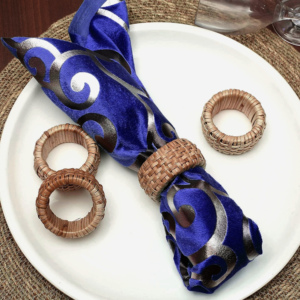 Handmade Bamboo Cane Wedding Rattan <b>Napkin</b> Ring for Table Decoration Best Quality Handwoven <b>Easter</b> <b>Napkin</b> Ring - Product Image 5