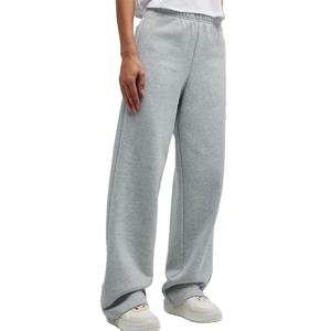 Pantalon de survêtement homme polaire coton pantalon de survêtement hiver décontracté Streetwear Baggy empilé pantalon de survêtement gris coton teint taille élastique - Product Image 1