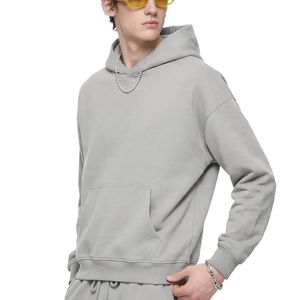 Customized <b>Hoodie</b> Cotton Fleece Streetwear Casual Pullover Hooded Sweatshirt Men Women Unisex DTG Printing DTF Printing Logo - Product Image 4