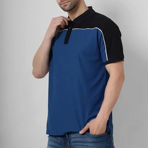 Vêtements décontractés d'été pour hommes, polos pour adultes, fabrication en usine, meilleure qualité, polos pour hommes en couleur unie, prix de gros - Product Image 6