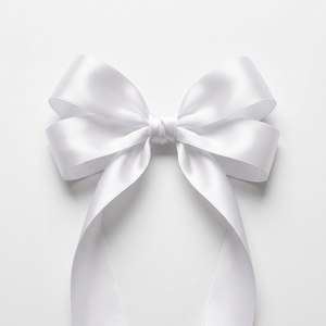 Cinta de Satén Blanca de Doble Cara de 12 mm al por Mayor para Decoración de Bodas, Cajas de Regalo, Ramos, Costura, Lazos para el Cabello, Manualidades, Rollos a Granel - Product Image 3