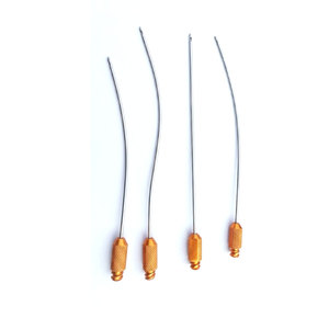 Juego de 5 cánulas de succión Luer Lock de plástico reutilizables de alta calidad para infiltración lipo, para cirugía estética - Product Image 2