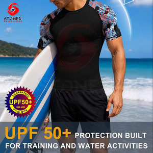 Custom Men's Compression Long Sleeve rash guard Moisture Wicking <b>Athletic</b> Gym Workout Running Base Layer Sportswear - Product Image 2