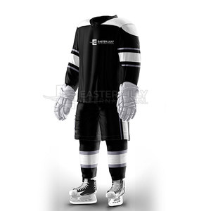 Uniforme de hockey sur glace sur mesure confortable, en stock, 100 % polyester - Product Image 4