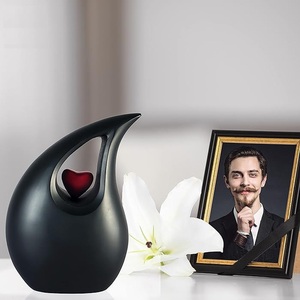 Royal Aluminum Tear Drop Cremation <b>Keepsake</b> Urn <b>Memorial</b> Tribute Holder Designed With Durable Elegant Secure Lid Closure - Product Image 6