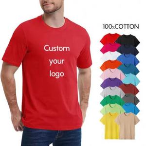 T-shirt Homme Grande Taille Haute Qualité Personnalisé Imprimé 100% Coton Manches Courtes Style Décontracté 180 Grammes Tricoté Col Personnalisé Vierge - Product Image 5
