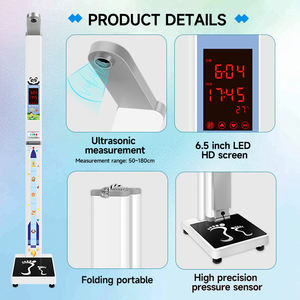 Balance numérique, appareil de mesure de l'IMC, balance pour bébé, appareil de mesure de la taille et du poids pour enfants, balance pédiatrique, mesure de la taille et du poids - Product Image 2