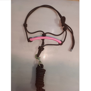 La mejor calidad, PP, entrenamiento de equitación, cuerda de plomo y juego de cabestro, cuerda Halter de plomo con cuentas de caballo, plomo de caballo ecuestre - Product Image 4