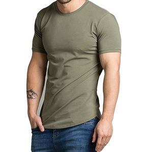Camiseta Deportiva de Secado Rápido y Transpirable 100% Algodón para Hombre, Manga Corta, Corte Regular, Estilo Casual de Verano - Product Image 1