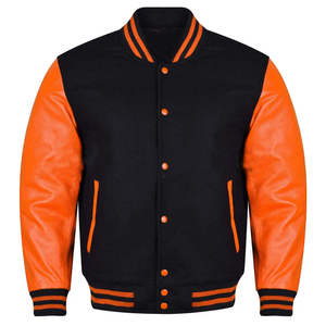 Veste universitaire unisexe personnalisable OEM à capuche réversible imperméable 100% laine avec impression en relief et style streetwear - Product Image 4