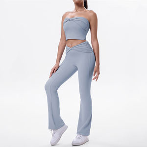 Ensemble de sport pour femme à séchage rapide pour l'entraînement professionnel en salle de sport, la course matinale et le fitness - Product Image 5