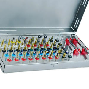 Kit Quirúrgico de Implantes Dentales de Acero Inoxidable con Certificación CE, 52 Piezas, Llave Dinamométrica Eléctrica, Trepanos, Brocas Cónicas y Hexagonales Guiados - Product Image 1