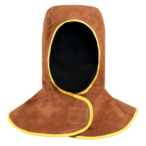 JNM SAFETY JNM-3379 Cache-cou et épaules en cuir de vachette pour soudeur, protection ignifuge et résistante à la chaleur - Product Image 2