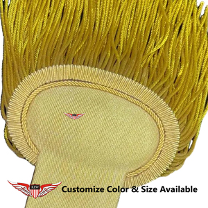 Accesorio de Uniforme de Alta Calidad, Decoración de Disfraces, Epaulettes con Flecos para Desfiles y Ceremonias, Epaulette para Banda de Marcha - Product Image 2