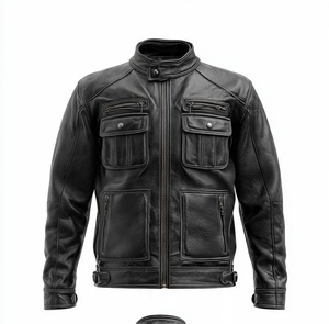 High Quality Premium Cool and Classy Leather <b>Jacket</b> For Casual Use - Product Image 5