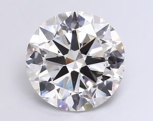 เพชรแท้ทรงกลมขนาดใหญ่ 5 กะรัต เพชร CVD ปลูกในห้องปฏิบัติการ สี F ความสะอาดระดับ VS1 เพชรสังเคราะห์แท้ สำหรับงานแต่งงานและงานหมั้น - Product Image 4