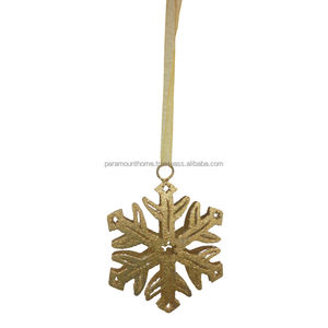 Ensemble de petites étoiles murales en fer modernes à suspendre, personnalisées avec du feuille d'or, décoration murale en métal pour la maison, décoration de Noël, vente chaude - Product Image 3