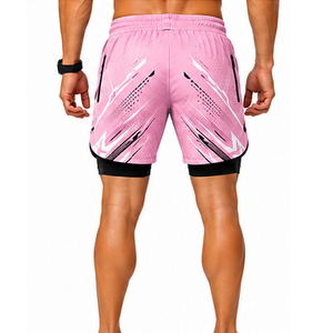 Custom Mens Pool Swimming <b>Shorts</b> Waterproof <b>Zip</b> <b>Pockets</b> Quick Dry Lightweight Drawstring Beachwear Wholesale Manufacturer Mens - Product Image 5