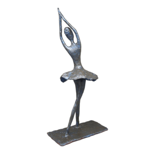 Escultura Figurativa de Bronce de Estilo Moderno, Hecha a Mano, Decoración Artística para Mesa de Salón, Regalos de Inauguración de Casa, Escultura Femenina - Product Image 3