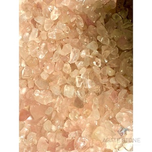 ชิปกุหลาบควอตซ์ธรรมชาติสำหรับความรักและการรักษาอัญมณีขัดเงาสำหรับตกแต่งบ้านการเติบโตทางจิตวิญญาณและความสงบสุข - Product Image 2