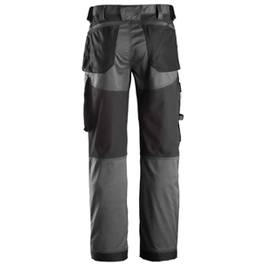 Pantalon de travail personnalisé, pantalon de sécurité pour la construction, coupe-vent, respirant, certifié CE, unisexe, lavé - Product Image 2