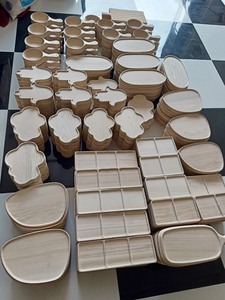 Bandeja de Madera Maciza Pulida de Grado Comercial, Ecológica y Duradera para Uso en Restaurantes, No Apta para Lavavajillas - Product Image 2