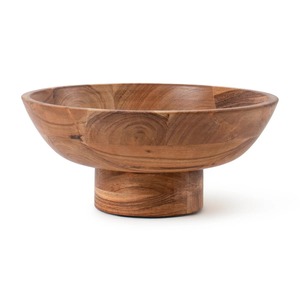 Bol en bois fait main, finition bois naturel, pour servir les aliments et la décoration intérieure, au meilleur prix - Product Image 2