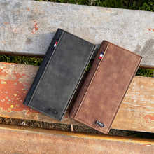 Goodshopping - Cartera Elegante y Moderna para Hombre, de Microfibra y Cuero Sintético, Delgada, Plegable, con Tarjetero, Impermeable, Duradera y a la Moda - Product Image 4