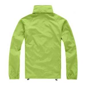Hot Selling Men's Waterproof <b>Hooded</b> <b>Soft</b> <b>Shell</b> Rain <b>Jacket</b> Zipper Closure Lightweight Stretchable Wholesale - Product Image 3