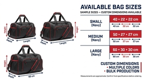 Bolsas Deportivas Casuales Resistentes de Último Diseño, Bolsas Deportivas de Lona Lavables de 30-40L, Precio al por Mayor - Product Image 6