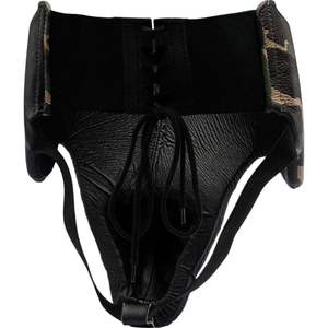 Protège-entrejambe de boxe en cuir de vachette durable, équipement de protection unisexe toutes saisons, léger, coutures robustes AI-GG-019 - Product Image 2