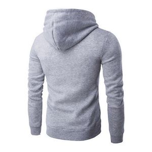 Nouveauté Hiver : Sweats à capuche unis pour homme, style streetwear, coupe ample et carrée, grammage lourd, imprimés et brodés, avec cordon de serrage - Product Image 5