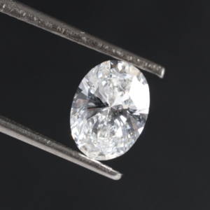 0.70 Ct F Color VVS1 Clarity Oval Cut Lab Polished Diamond Polished Diamond CVD Diamond IGI Examined Elegant for Jewelry Making - Product Image 1
