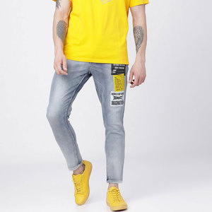 Pantalones Vaqueros de Mezclilla para Hombre con Logotipo Bordado de Diseño Nuevo y de Alta Calidad al por Mayor, Pantalones de Mezclilla Modernos de Secado Rápido para Venta en Línea - Product Image 5