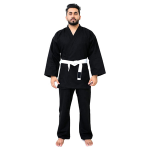 Martial Art Sports Karate Uniform 100% Cotton Customizable Unisex Kids Adult Kung Fu Judo Kickboxing Training Gear Gym - Product Image 5