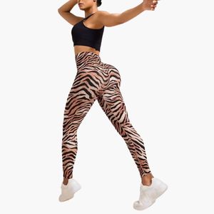 Custom Wholesale Womens High Waist Sublimation Yoga <b>Leggings</b> Reflective Strip Peach Butt Lift <b>Shaping</b> Seamless Fitness Pants - Product Image 3