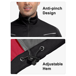 Chaqueta Deportiva de Béisbol con Cierre Frontal Ajustable y Manga Corta, Suave y Cómoda, de Secado Rápido, Tejido Elástico, para Hombre - Product Image 6