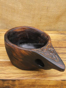 Madera ecológica única para tazas Hermosos regalos de negocios para los amantes del café y el té de la India - Product Image 4